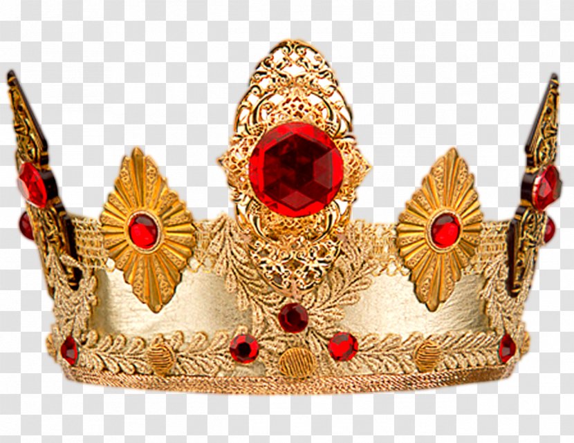 Crown Clip Art - Of Queen Elizabeth The Mother - Red Big Gem Transparent PNG