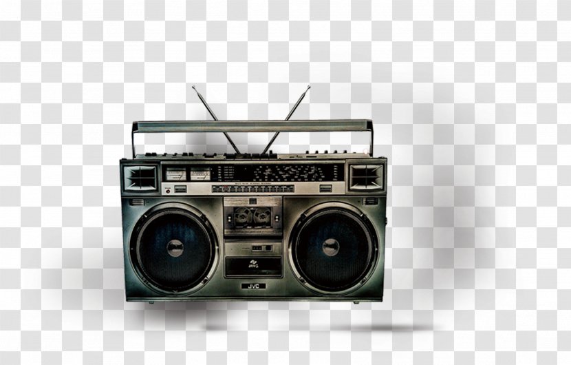 1980s The Boombox Project: Machines, Music, And Urban Underground Microphone Cassette Deck - Radio Transparent PNG