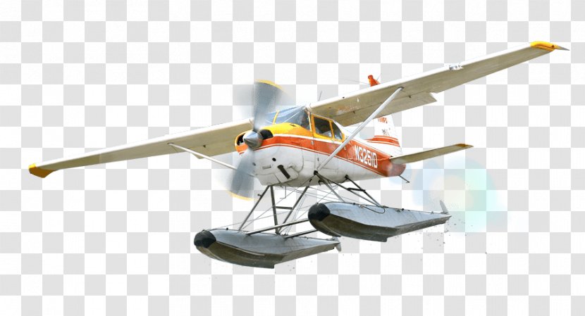 Cessna 206 Seaplane Airplane Aircraft Propeller - Radio Controlled Transparent PNG