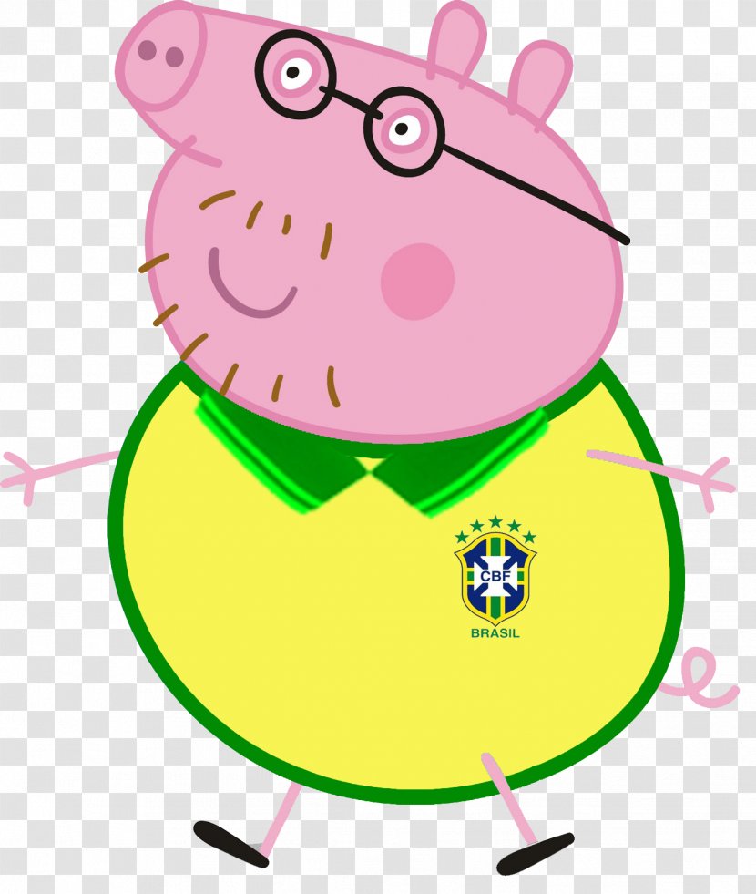 Daddy Pig Mummy George - Pink Transparent PNG