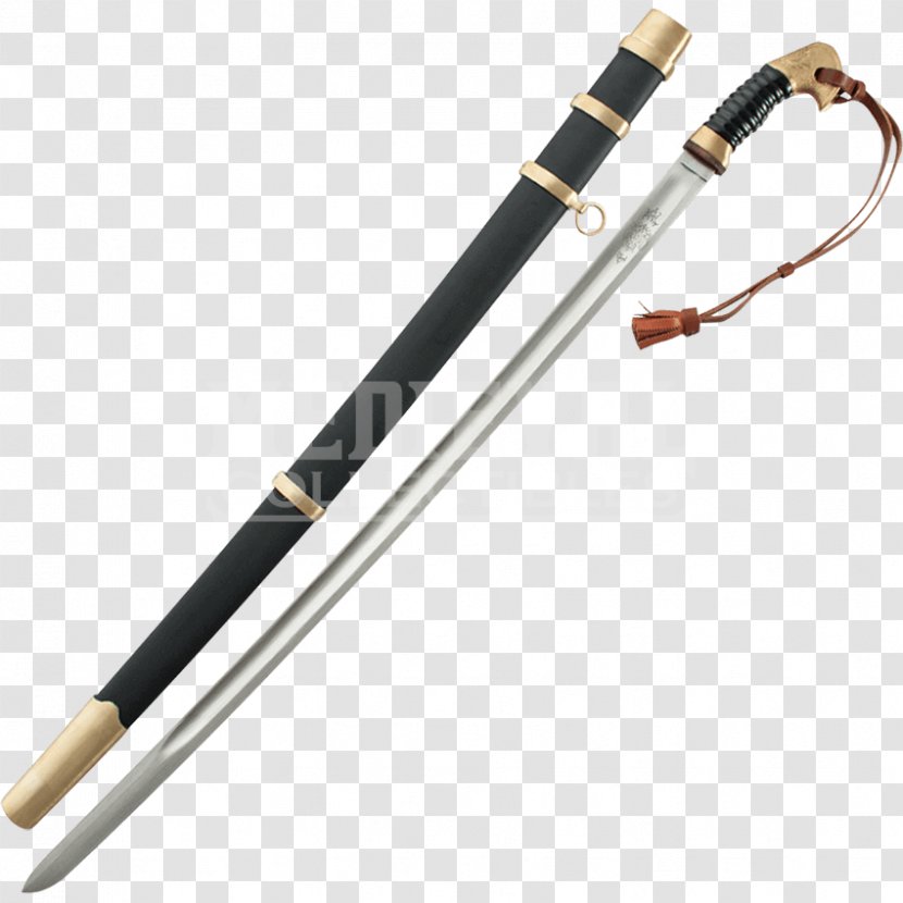 Sabre Shashka Sword Weapon Knife - Cossack Transparent PNG