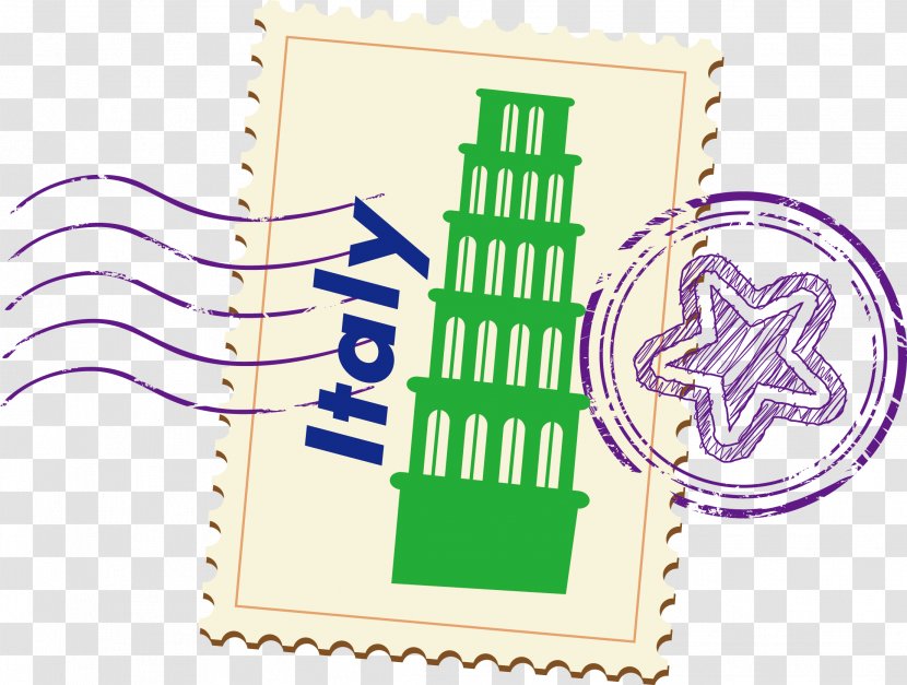 Postage Stamp Mail - Italy Vector Stamps Transparent PNG