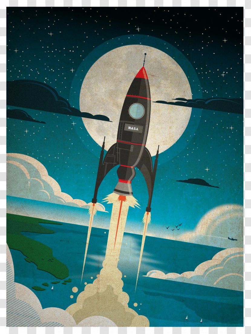 Youth Rocket Spacecraft - Alex Grey - Posters Transparent PNG