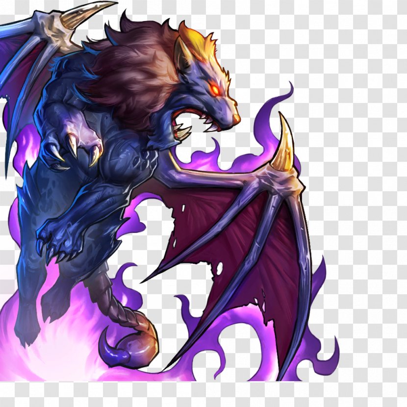 Dragon Manticore Gems Of War Monster YouTube - Violet Transparent PNG