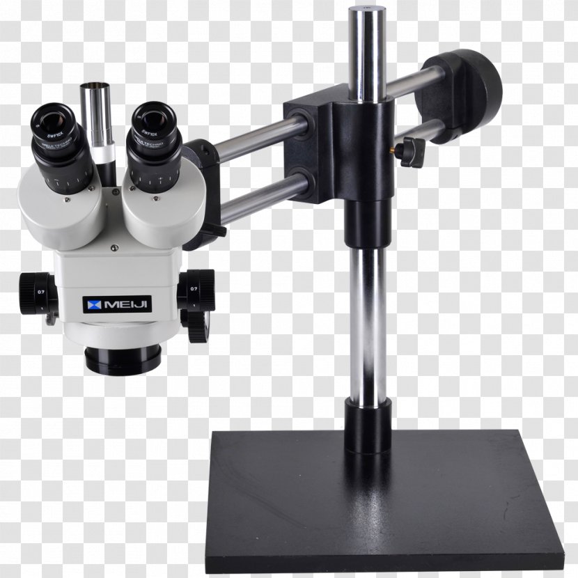 Stereo Microscope Optical Scientific Instrument - Fluorescence - Digital Transparent PNG