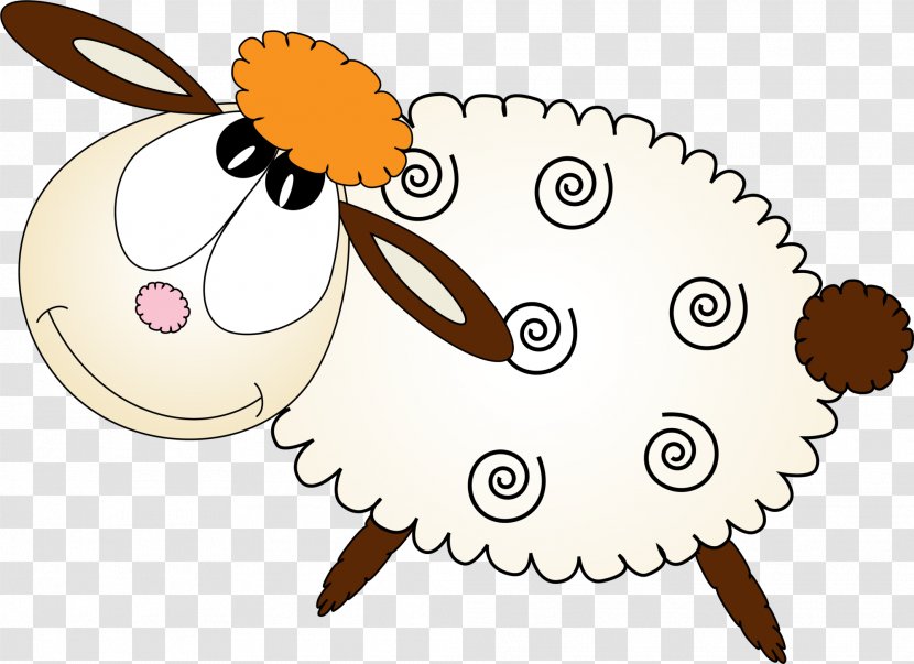 Sheep Agneau Drawing Clip Art - Invertebrate - Yellow Cartoon Transparent PNG