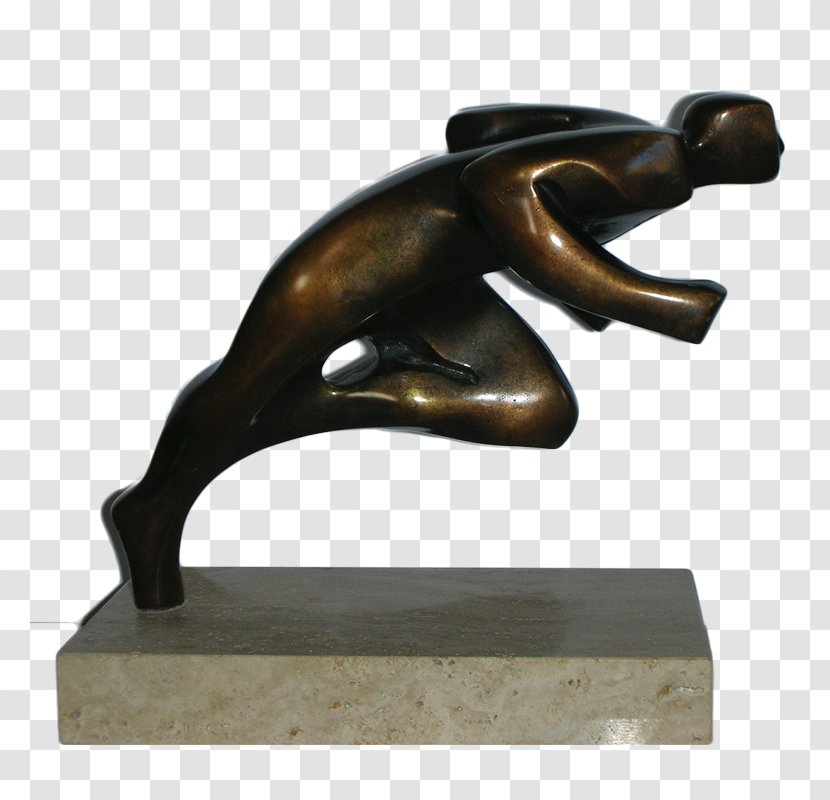 Sculptor Gallery Bell'arte Bronze Olympic Games Athlete - Cylinder - Jan Desmarets Transparent PNG