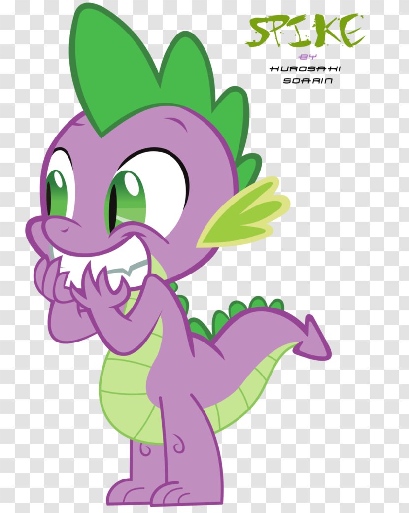 Spike Twilight Sparkle Applejack Pinkie Pie Rarity - Flower - My Little Pony Transparent PNG