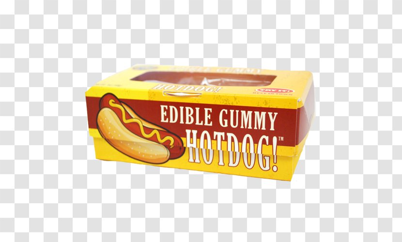 Hot Dog Gummi Candy Gummy Bear Fast Food Chewing Gum - Snack Transparent PNG