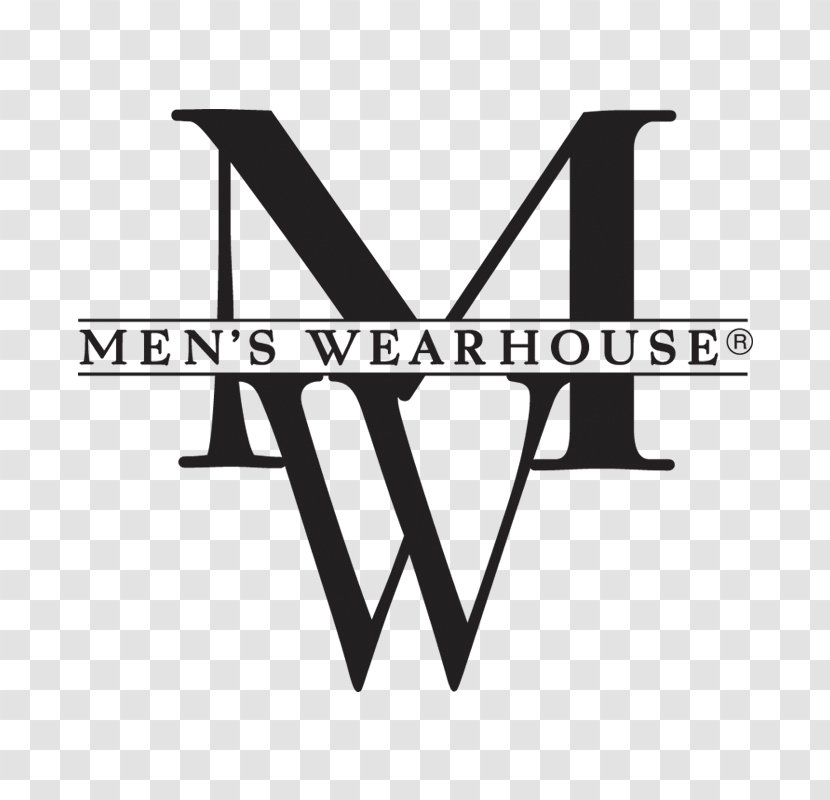 Men's Wearhouse Logo Eastridge Mall Suit Brand - Blackandwhite - Bangles Infographic Transparent PNG
