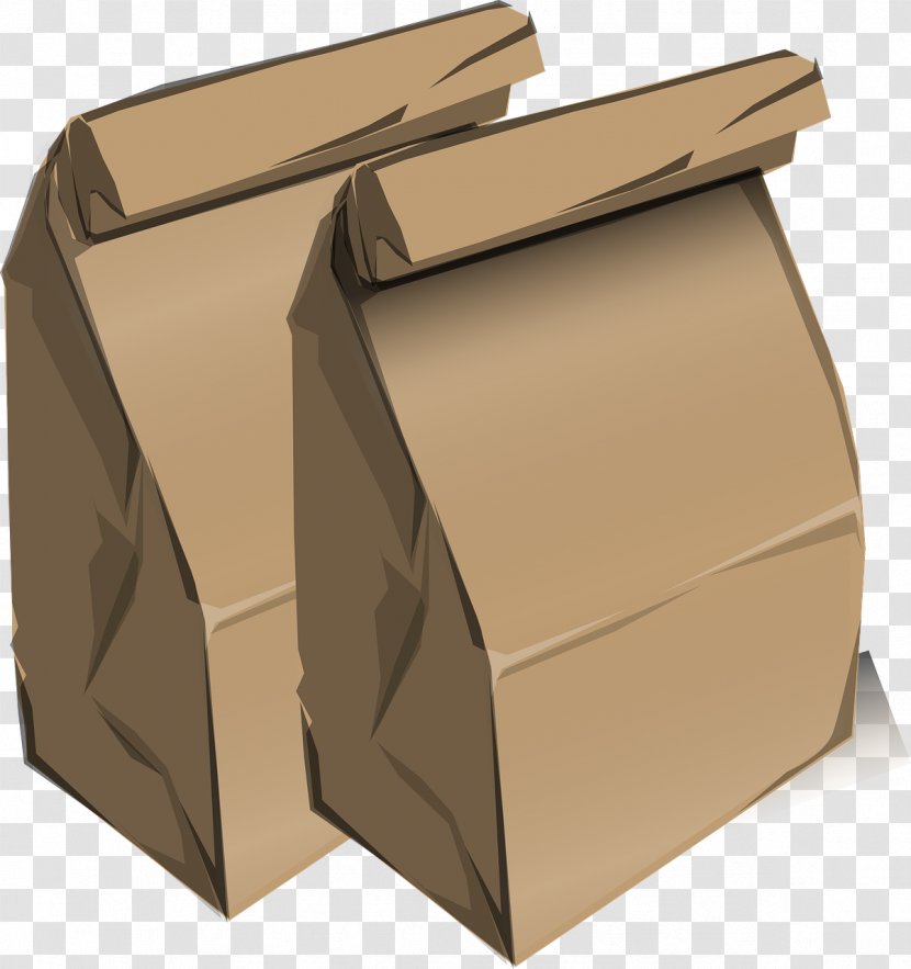 Paper Bag Lunchbox - Package Delivery - Like A Boss Transparent PNG
