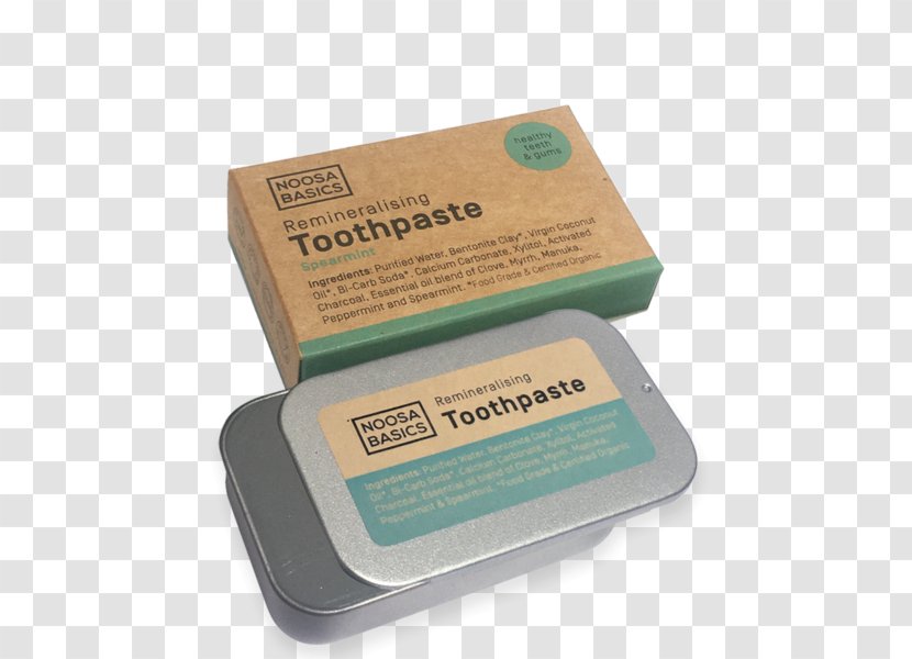 Noosa Basics Product Design Toothpaste - Charcoal Transparent PNG