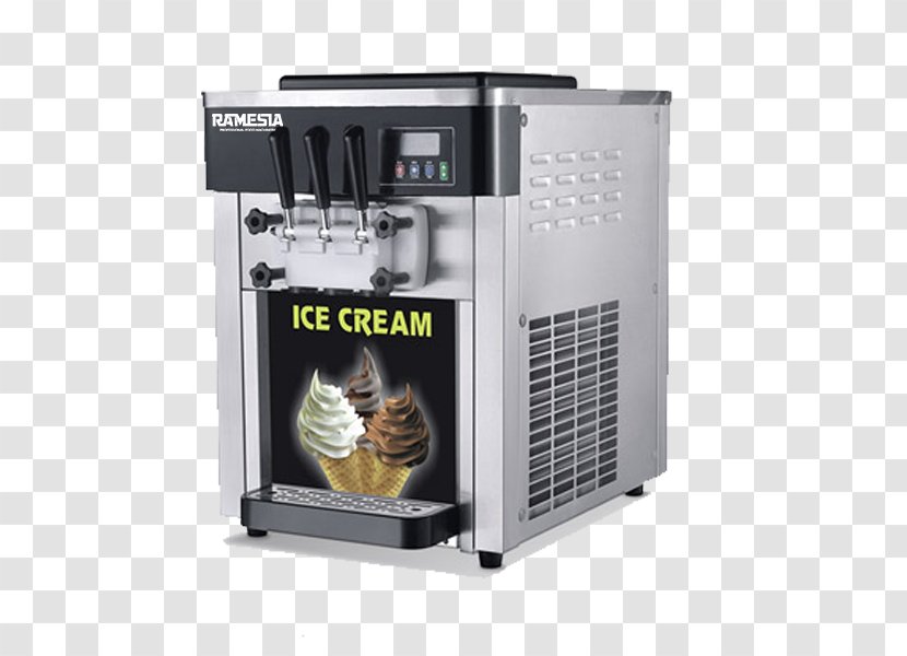 Ice Cream Makers Soft Serve Machine Cafe - Mudahmy Transparent PNG