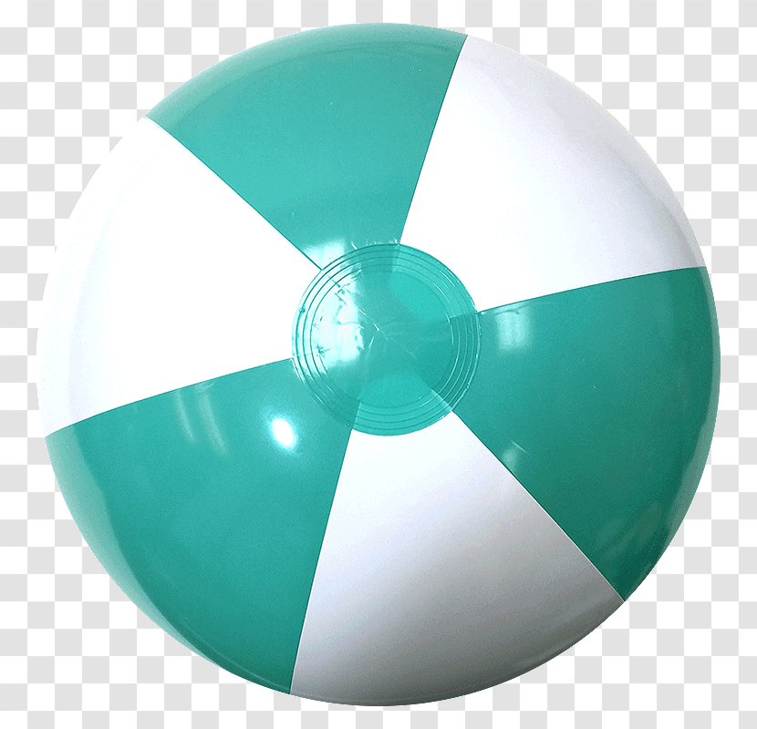 Beach Ball Soccer Blue - Turquoise Transparent PNG