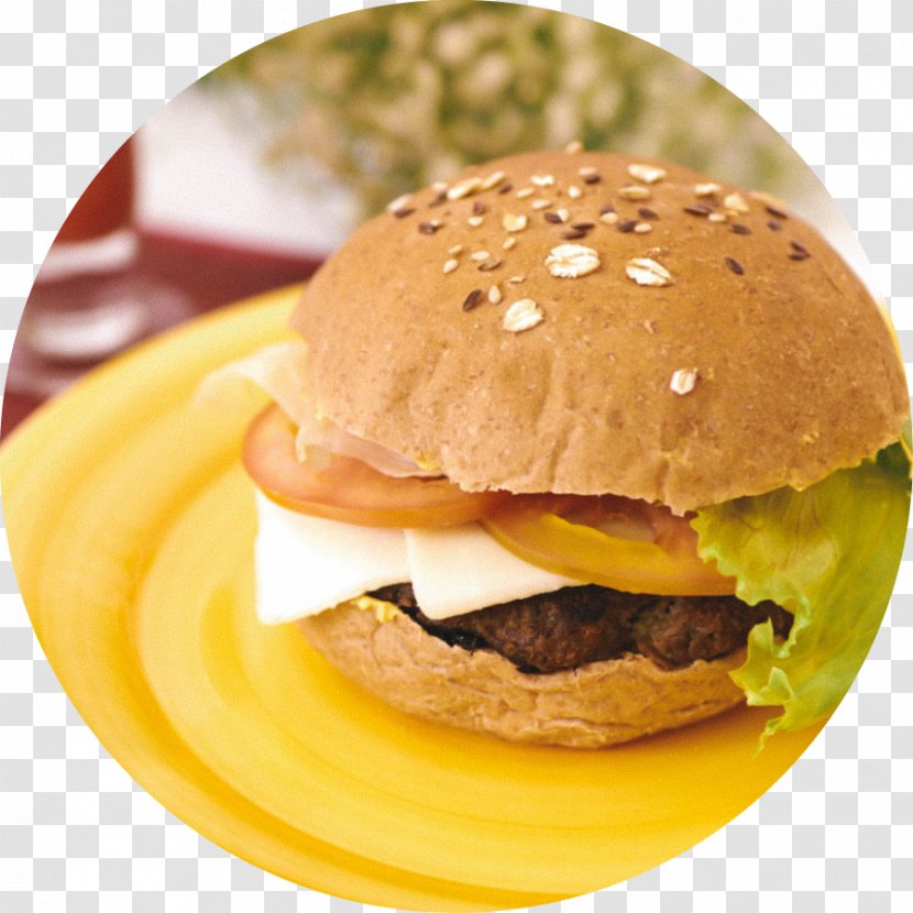 Breakfast Sandwich Cheeseburger Slider Ham And Cheese Hamburger - Junk Food Transparent PNG