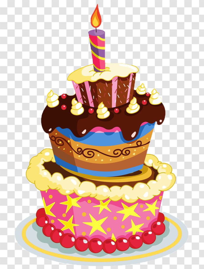 Birthday Candles Cake Clip Art Chocolate Transparent PNG