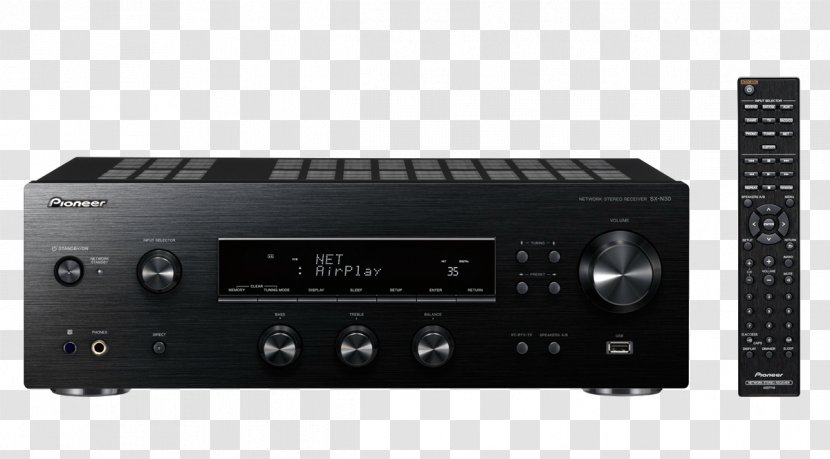 Pioneer Elite SX-N30 AV Receiver SX-S30DAB Network - Electronics - Black Stereophonic Sound AudioOthers Transparent PNG