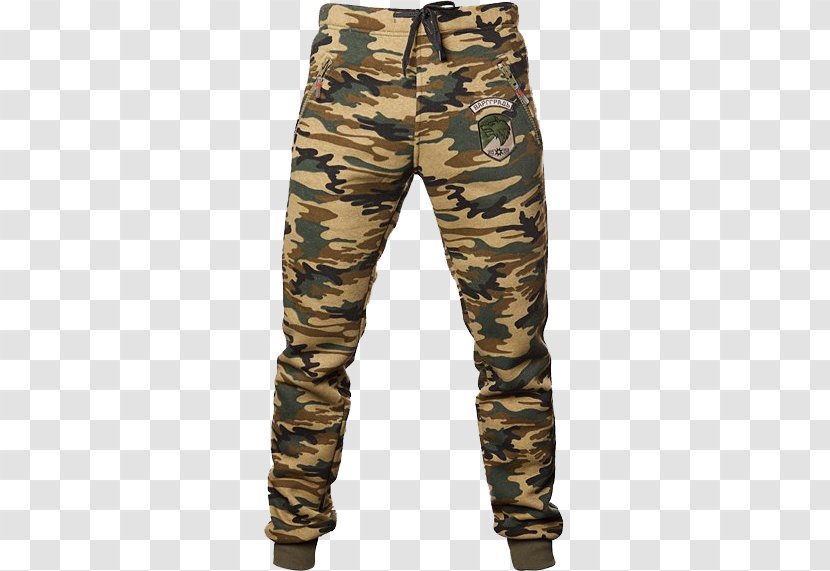 Leopard Cargo Pants Camouflage Battle Dress Uniform Transparent PNG