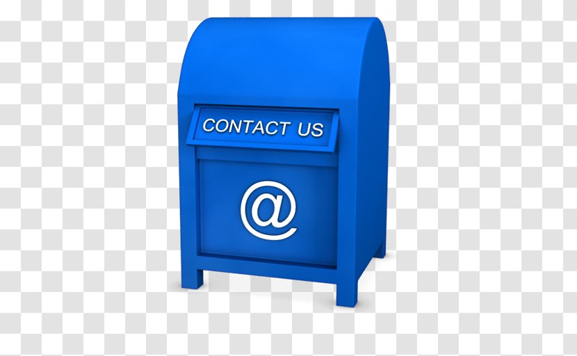 Download Contact Page - Email - Electric Blue Transparent PNG