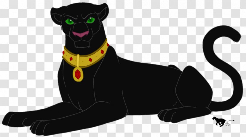 black panther collar for cats