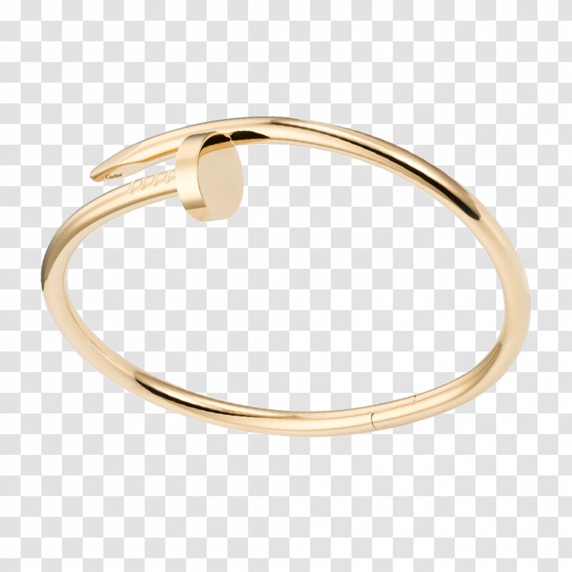 Cartier Love Bracelet Gold Jewellery - Body Jewelry - Cool Trend Transparent PNG