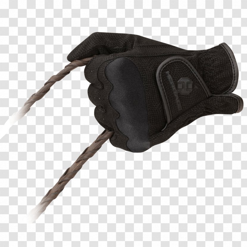 Glove Black M - Reins Transparent PNG