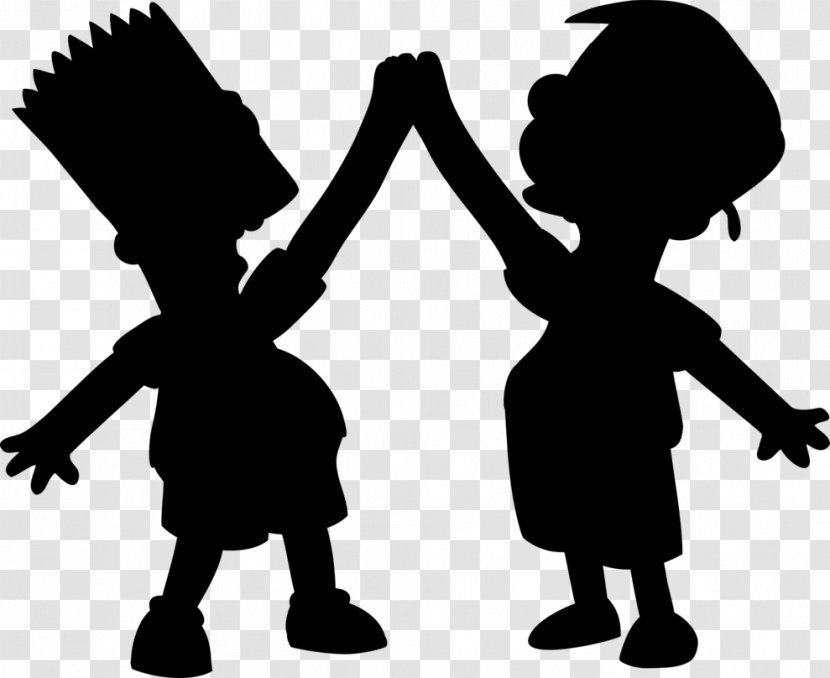 Silhouette Drawing Stock Photography Holding Hands Transparent PNG