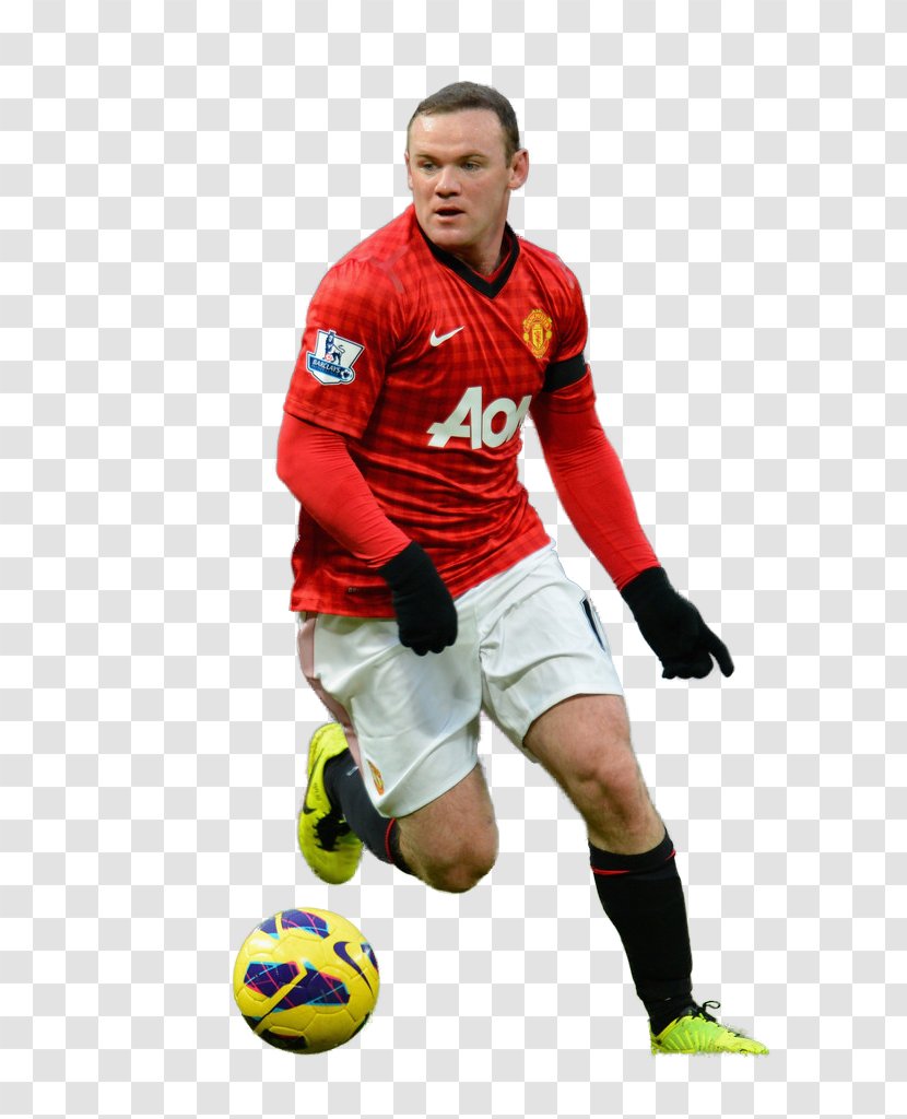 Wayne Rooney Manchester United F.C. Football Player Desktop Wallpaper - Rendering - Footballer Transparent PNG