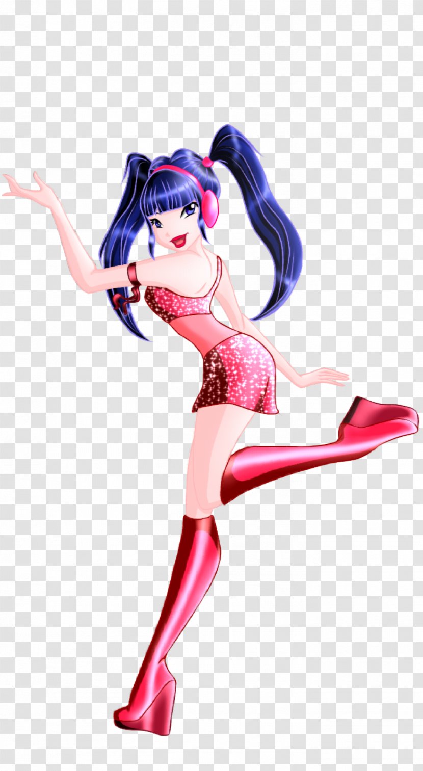 Stella Tecna Musa Roxy Winx Club - Silhouette - Season 1Musa Fairy Transparent PNG