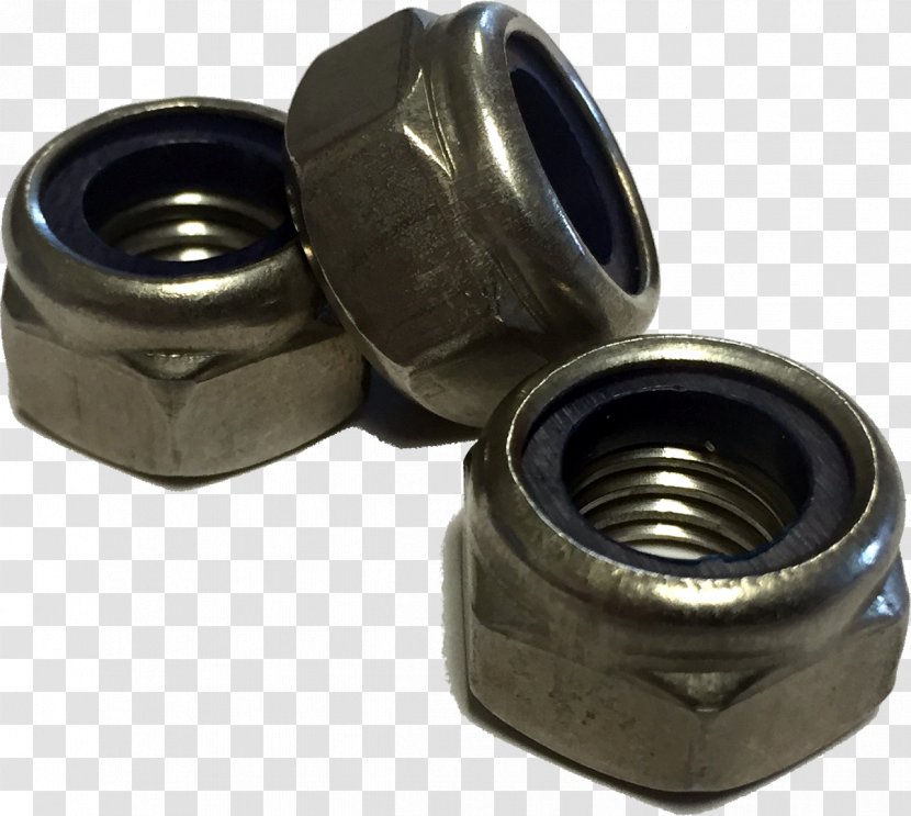 Nyloc Nut Locknut Acorn Insert - Automotive Tire - NUT AND BOLT Transparent PNG