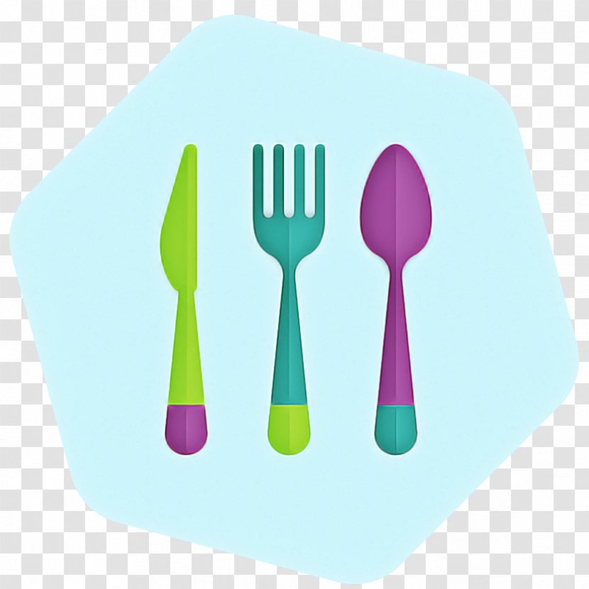 Fork Cutlery Tableware Spoon Violet - Tool - Magenta Plastic Transparent PNG