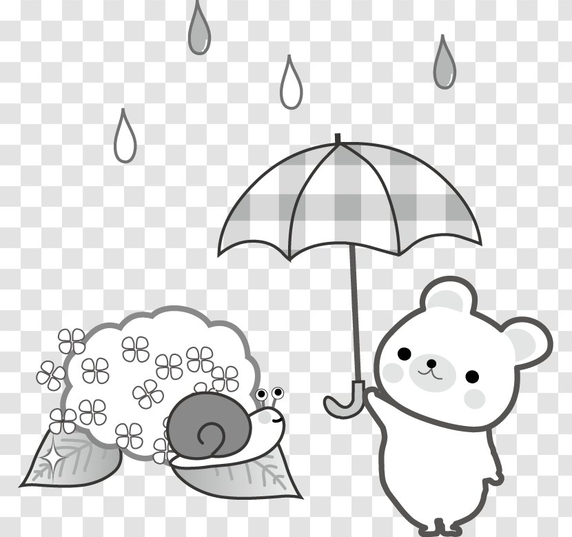 Illustration Drawing Clip Art East Asian Rainy Season - Line - White Transparent PNG