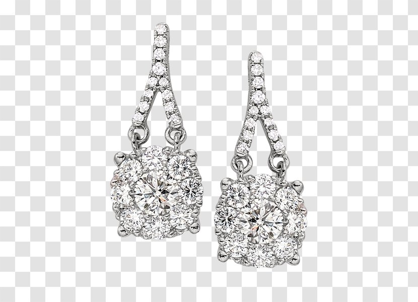 Earring Jewellery Cubic Zirconia Gemstone Clothing Accessories - Blingbling - Diamonds Sparkle Transparent PNG