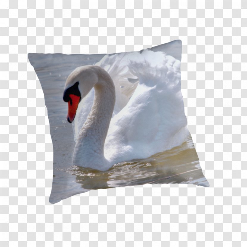 Cygnini Throw Pillows Cushion Beak - Swan Lake Transparent PNG