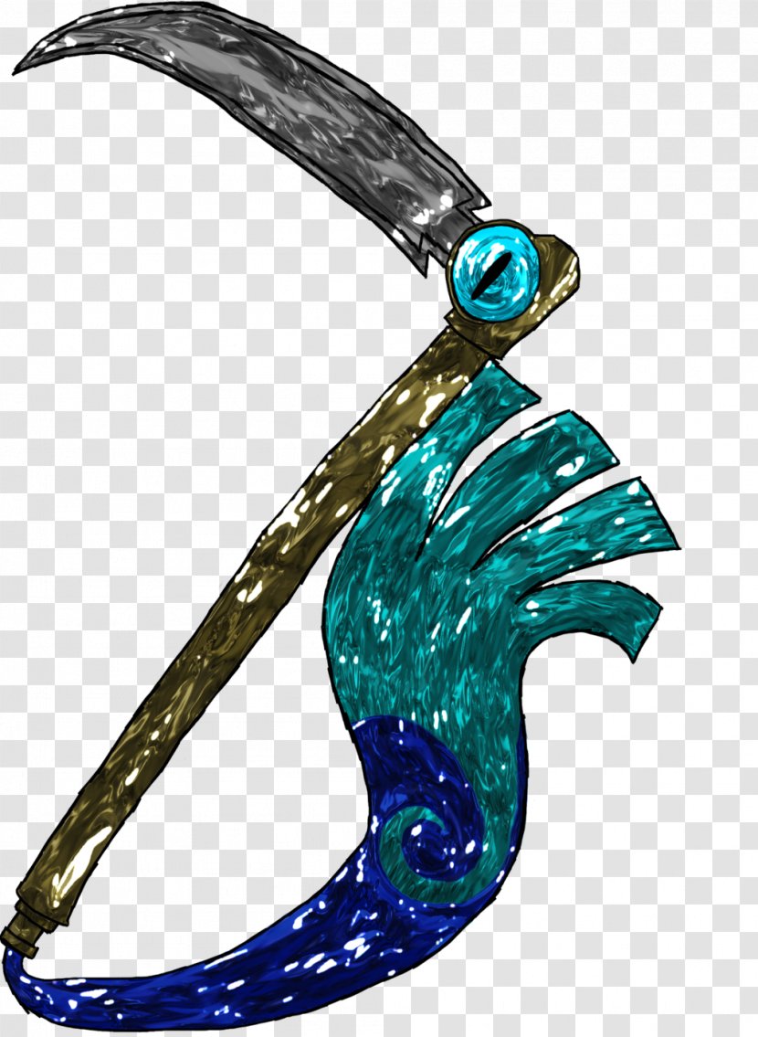 Body Jewellery Teal - Jewelry - Scythe Transparent PNG