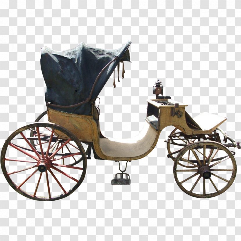 Carriage History Of The Bicycle Horse And Buggy Brougham - Gharry Transparent PNG