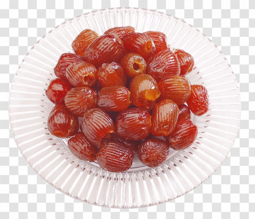 Date Honey Palm Dried Fruit Food - Strawberries - Dragon Boat Festival Material Candied Transparent PNG