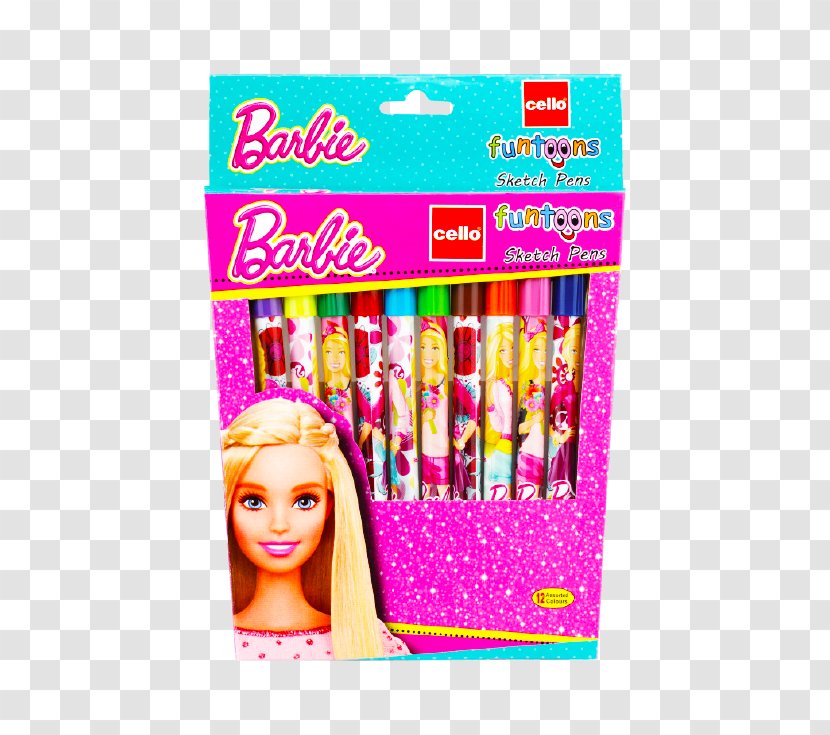Barbie Pencil Ink Sketch - Cello - Chotta Bheem Transparent PNG