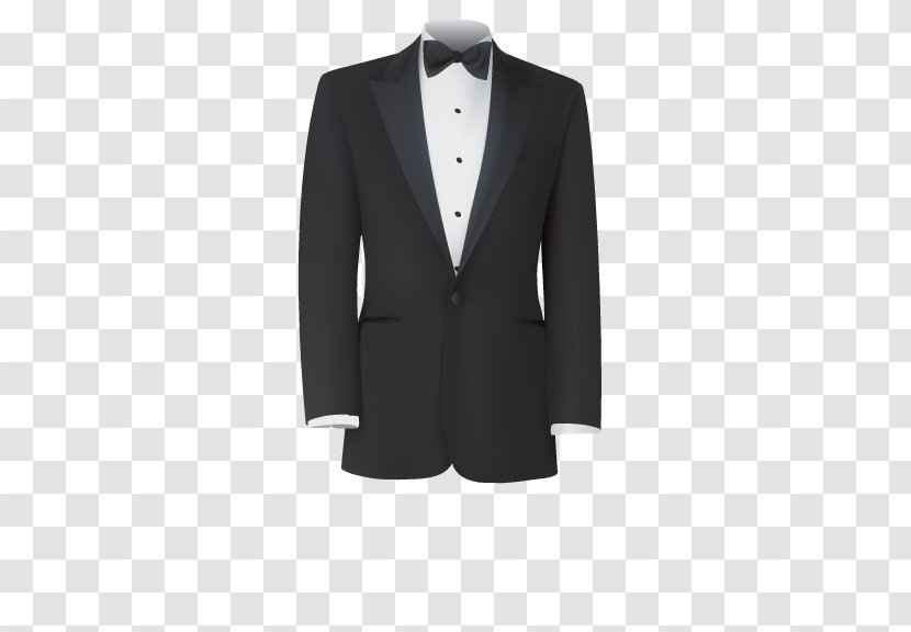 Suit Tuxedo Clothing Dress Formal Wear - Button Transparent PNG