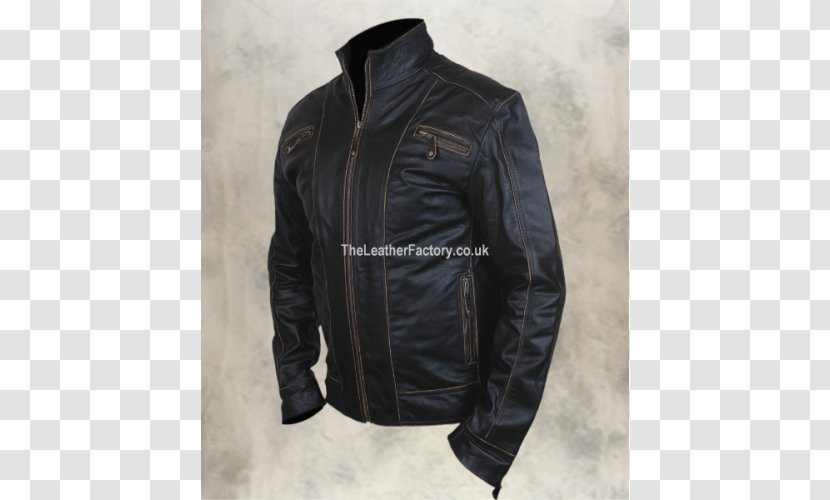 Leather Jacket Textile Material - Solid Coat Transparent PNG