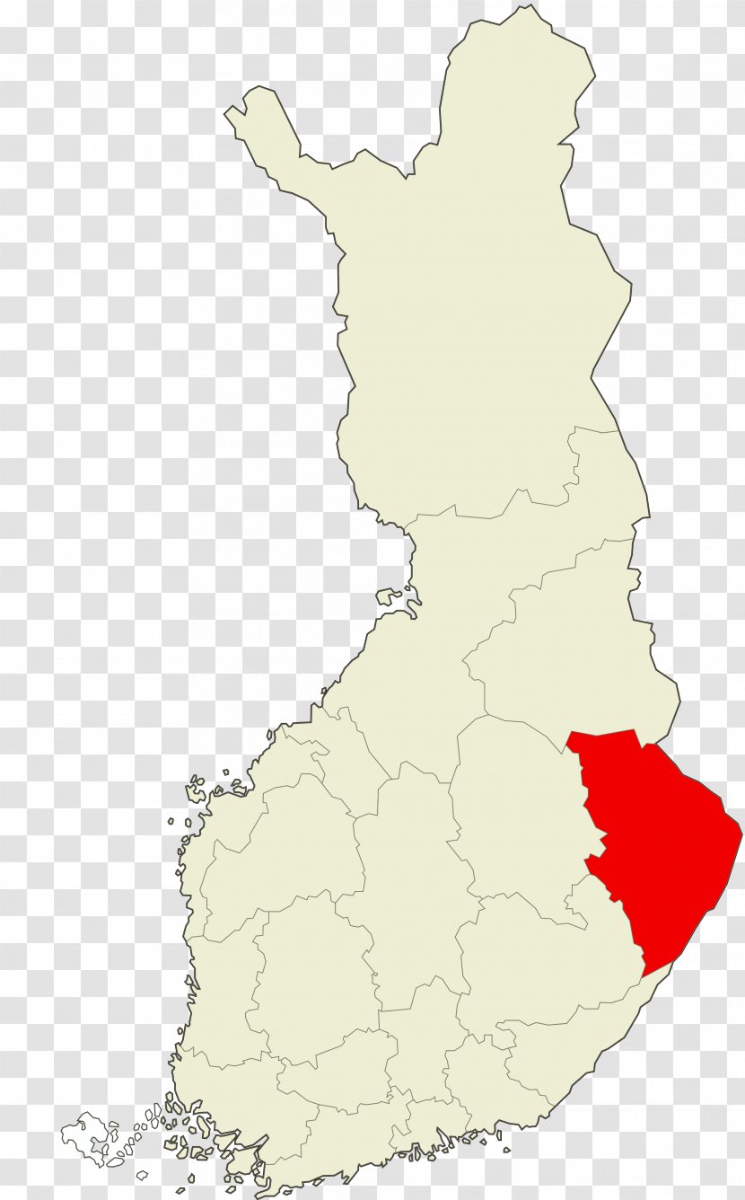 Southwest Finland Ilmajoki Suolahti Kitee Lieksa - North Karelia Transparent PNG