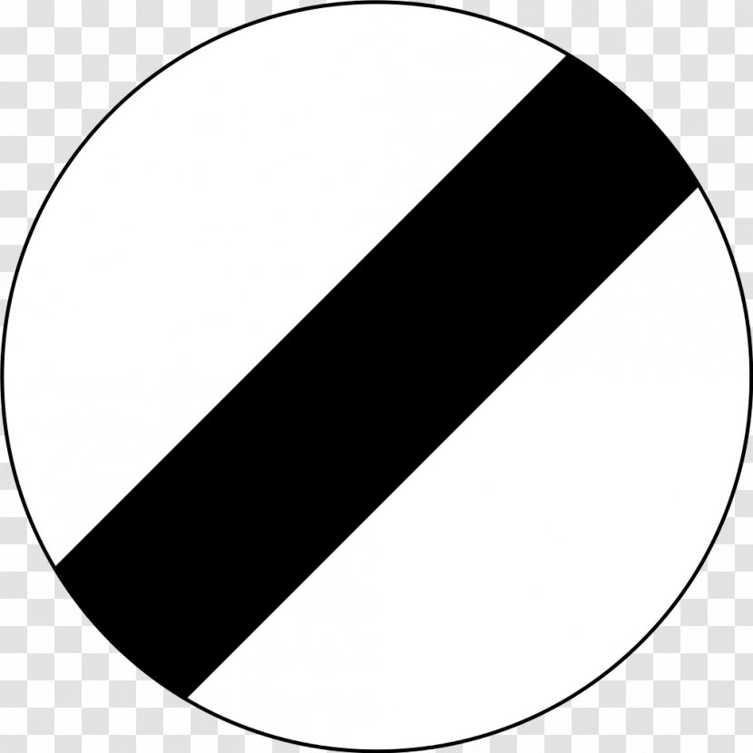 Road Signs In Singapore Traffic Sign Speed Limit Driving - R Transparent PNG