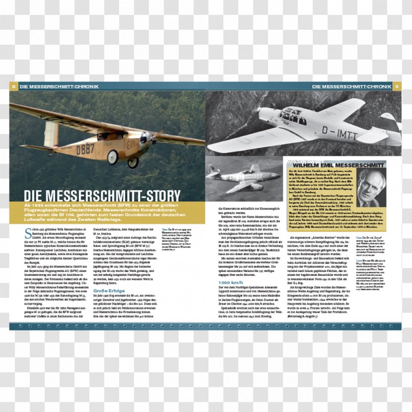 Messerschmitt Bf 109 Model Building Hobby Aviation - Propulsion - Flog Transparent PNG