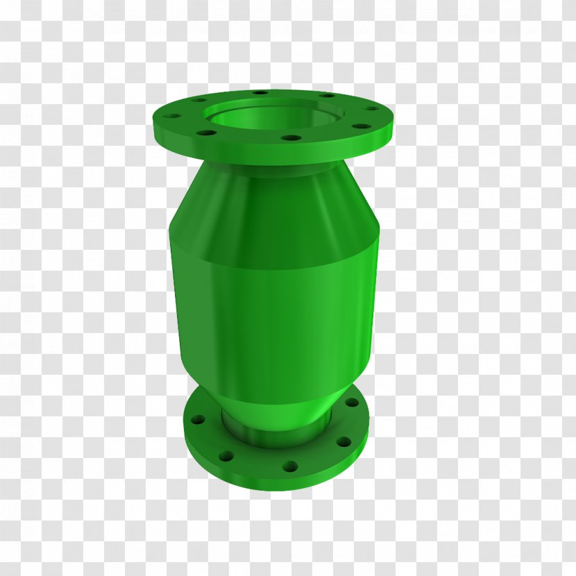 Water Cylinder Ship - Green Transparent PNG