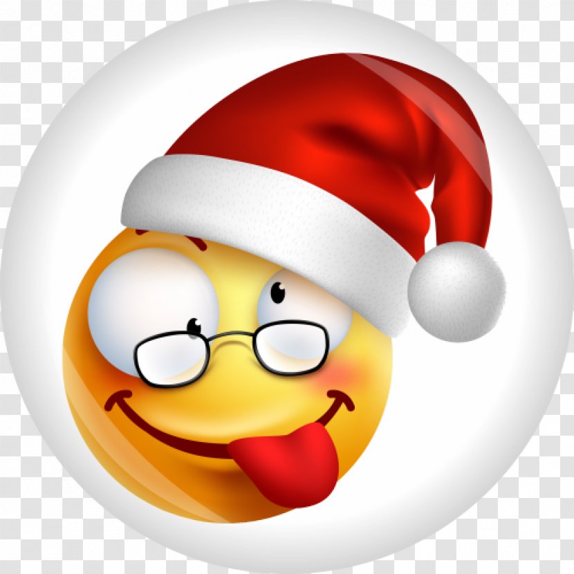 Emoticon Smiley Santa Claus - Smile Transparent PNG