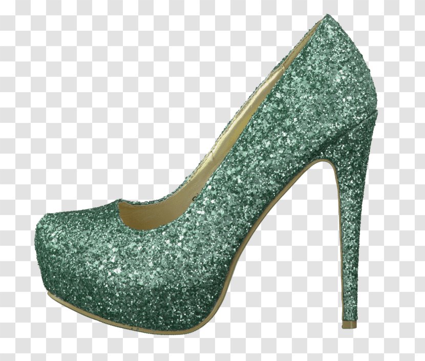 Shoe Pump - Glitter - Design Transparent PNG