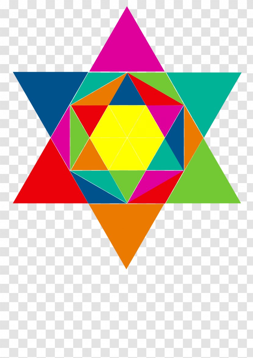 Triangle Graphic Design Area - Symmetry - Art Poster Transparent PNG