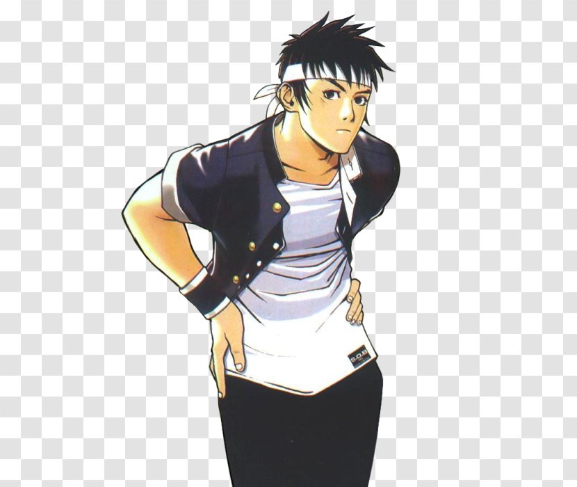 The King Of Fighters XI Shingo Yabuki Character Black Hair Sean Bienvenidos - Watercolor - Ryuji Yamazaki Transparent PNG