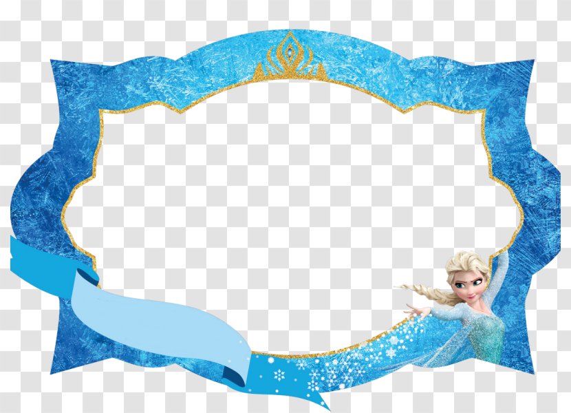 Elsa Olaf Anna Picture Frames - Photo Booth Transparent PNG