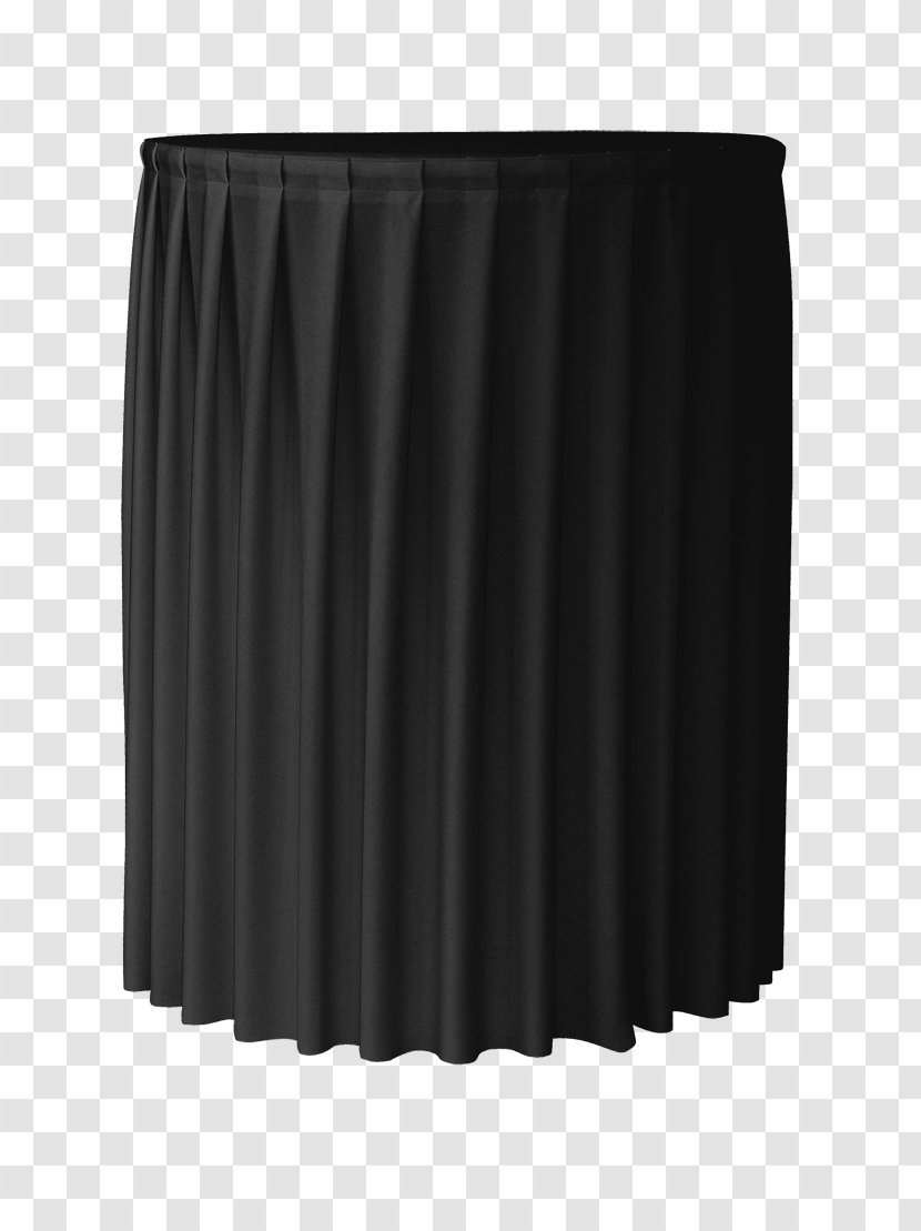 Skirt Black M - Cocktail Table Transparent PNG